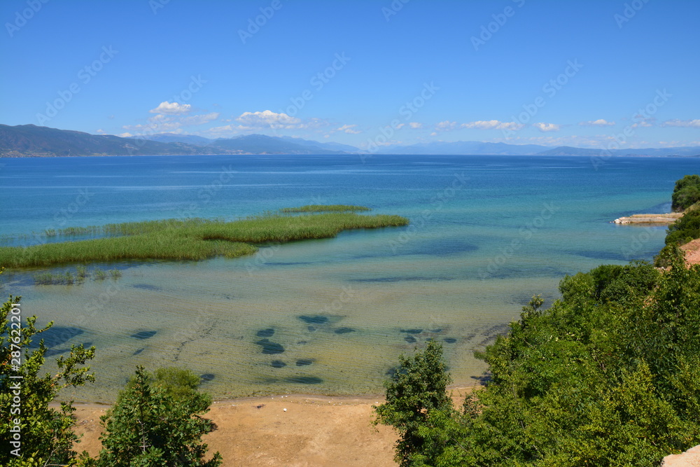 Lac d'Ohrid Balkans Macédoine