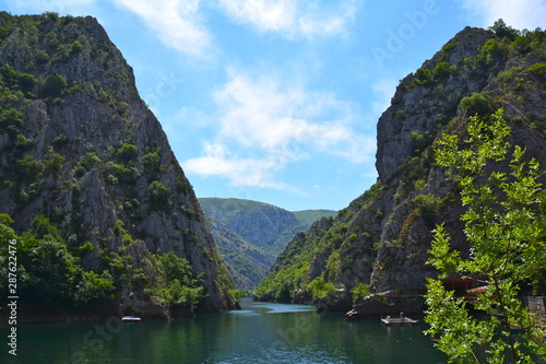 Canyon de Matka Skopje Macédoine