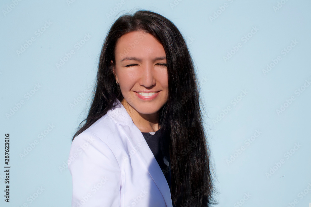 portrait of a young happy pretty asian woman portrait of a young happy pretty asian woman