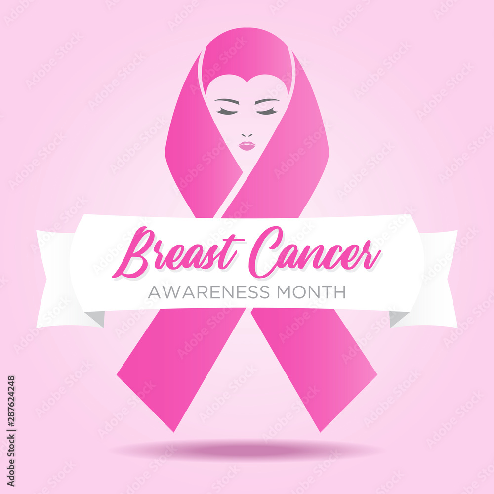Breast cancer ribbon symbol Breast cancer ribbon symbol