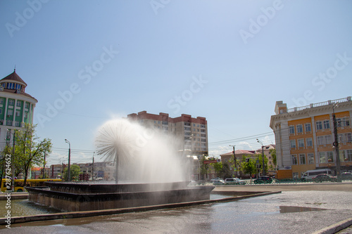  Unusual fountain in the center of Saransk © Василий Котляров