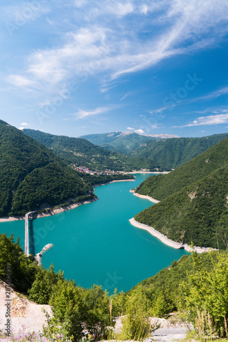 Jezioro Pivsko. Czarnogóra.