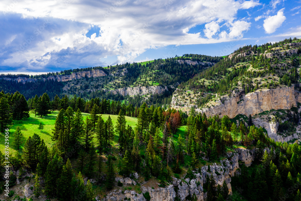 Fototapeta premium landscape in the mountains