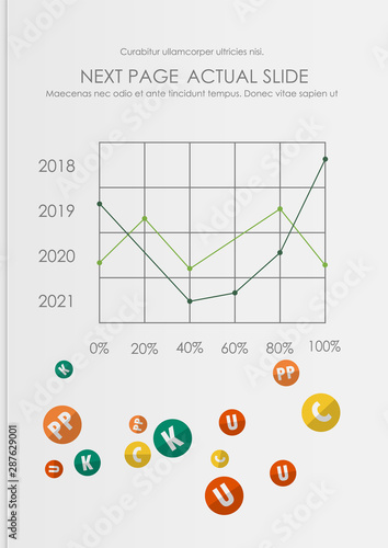 Brochure cover used in marketing and advertising