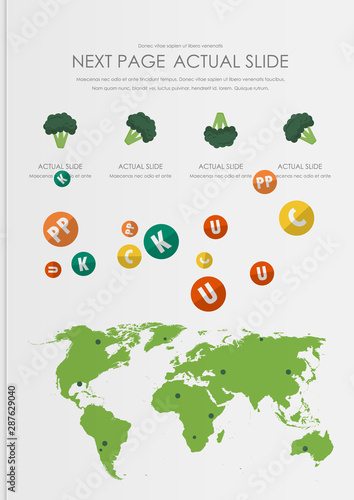 Brochure cover used in marketing and advertising