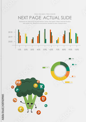 Brochure cover used in marketing and advertising