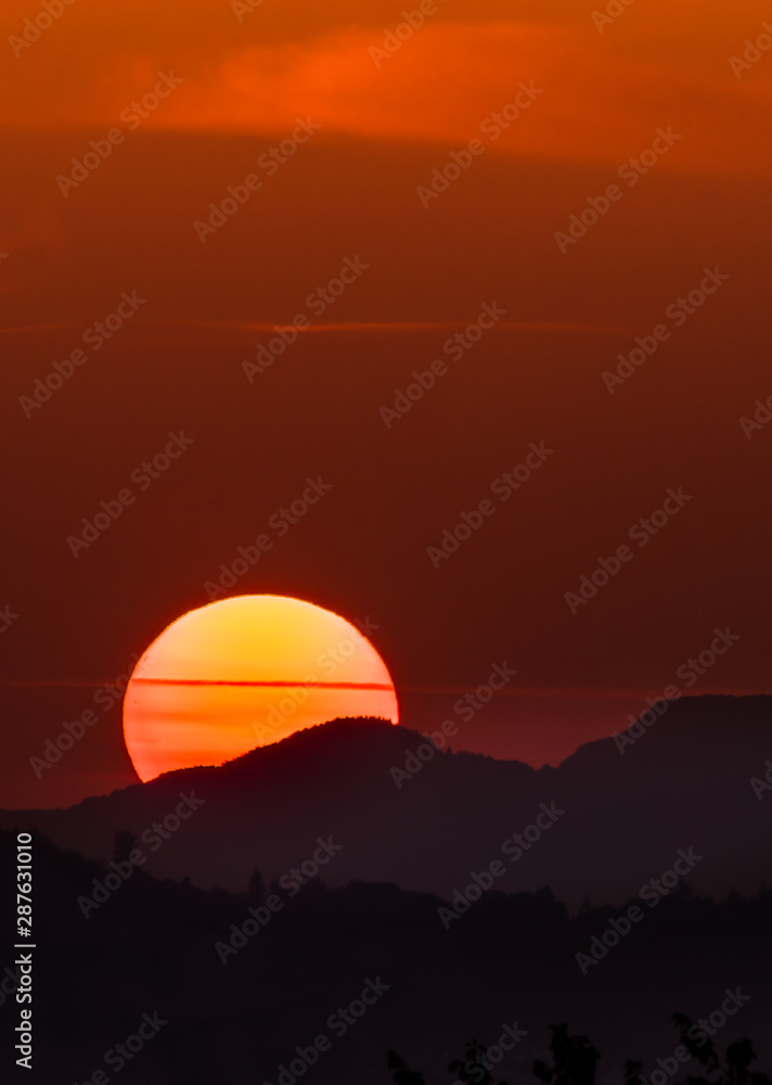 Obraz premium Sonnenuntergang
