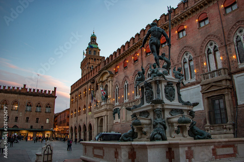 Bologna Italy Fountain of Neptune