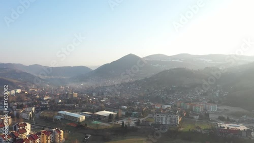 Bosnian pyramids; Pyramid of the Sun, Visoko, Bosnia and Herzegovina, February 2019. photo