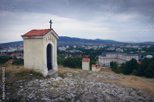 Photograph of the Kalvaria in Nitra, Slovakia photo