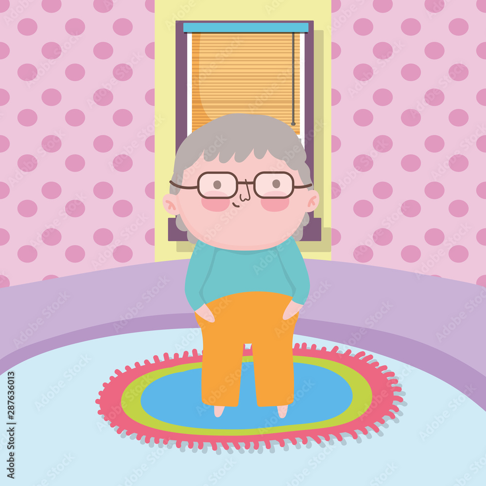 Grandfather cartoon vector design vector illustration Grandfather cartoon vector design vector illustration