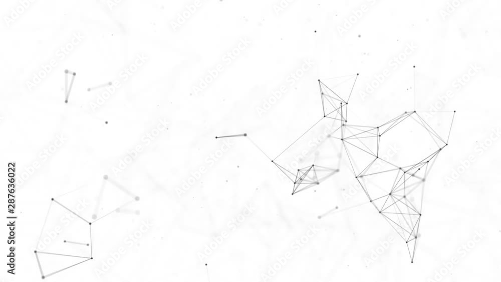 Abstract connected dots on bright Black background. Global network connections with points and lines. Wireframe Technology concept Abstract connected dots on bright Black background. Global network connections with points and lines. Wireframe Technology concept