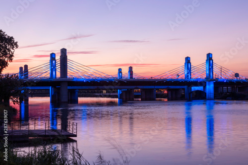 I-35 Bridge in Waco, Texas photo