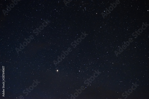 Fototapeta Naklejka Na Ścianę i Meble -  Stars in the night sky through the clouds