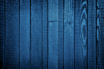 Blue wood texture background