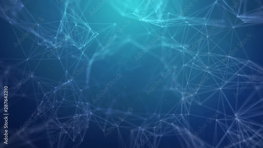 Network abstract connection isolated background. Network technology background with dots and lines for backdrop. Business Presentation Seamless Loop Background. Network abstract connection isolated background. Network technology background with dots and lines for backdrop. Business Presentation Seamless Loop Background.