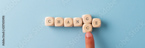 Changing the word Change in to Chance photo