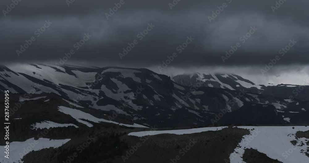 4K Timelapse of Dramatic Storm on Mount Rainier 4K Timelapse of Dramatic Storm on Mount Rainier