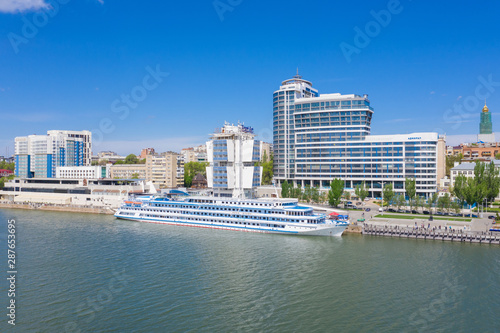 ROSTOV-ON-DON, RUSSIA - MAY 2019: Riverport on the waterfront. Rostov-on-Don. Russia © Stanislav Samoylik