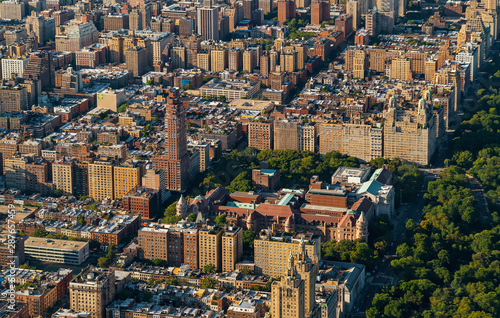 Aerial view of Manhattan, NY and Central Park