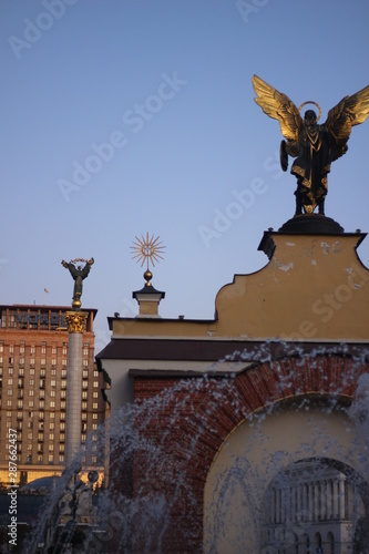 Buildings in Kiev
