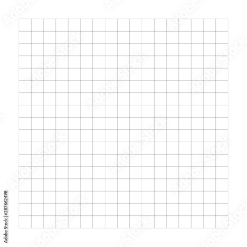 Graph, drafting paper regular square lines grid, mesh pattern. Wireframe texture. Bisect, traverse lines background. simple grating, trellis or lattice of cross lines