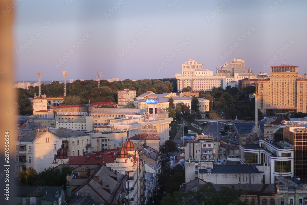 Buildings in Kiev