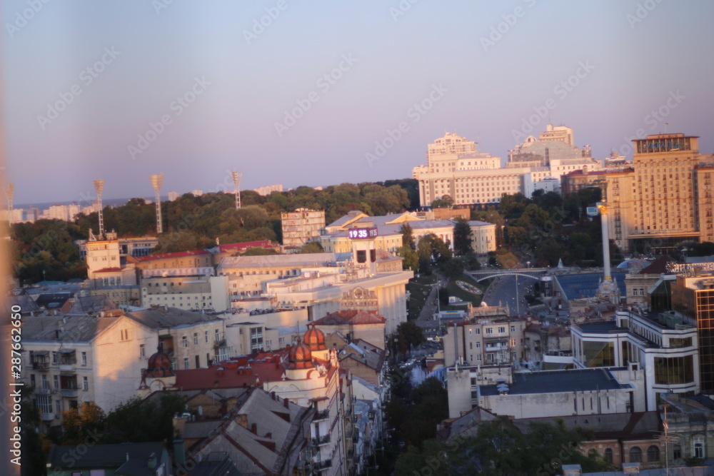 Buildings in Kiev