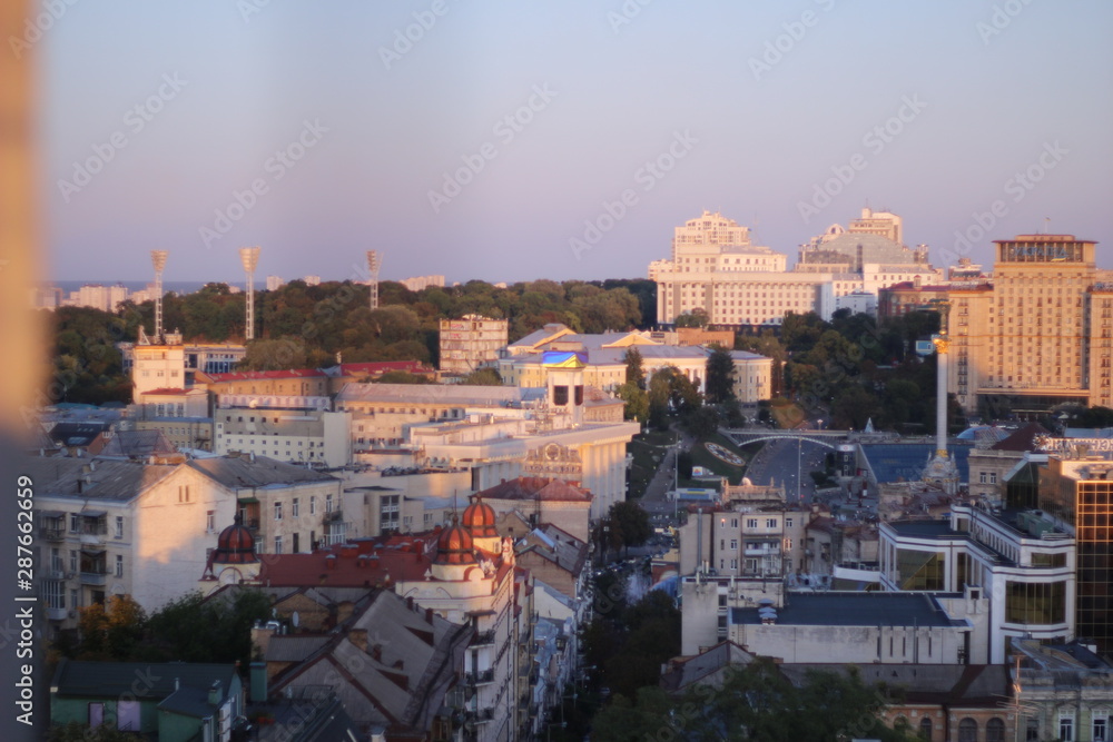 Buildings in Kiev