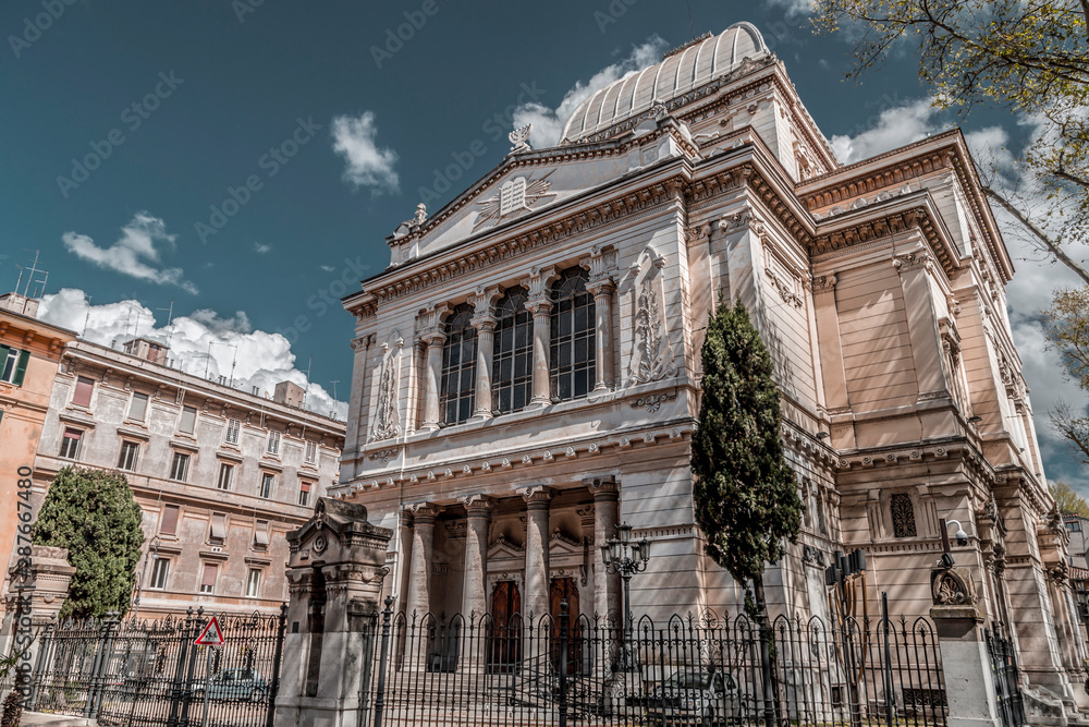 Fototapeta premium The Great Synagogue of Rome