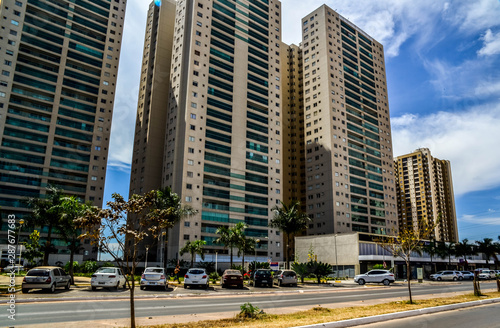 A beautiful view of Taguatinga building in Brasilia, Brazil. © joseduardo