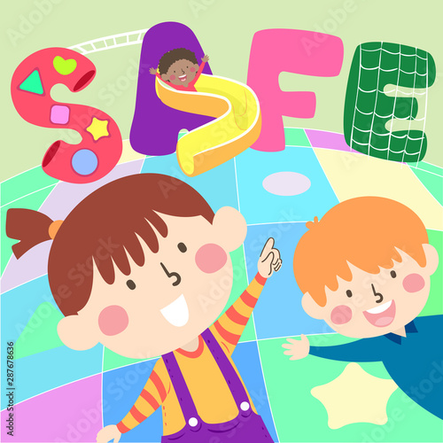 Kids Safe Place to Play Ill...