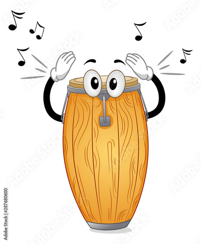 Mascot Conga Illustration