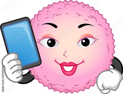 Mascot Egg Cell Ovulation C...