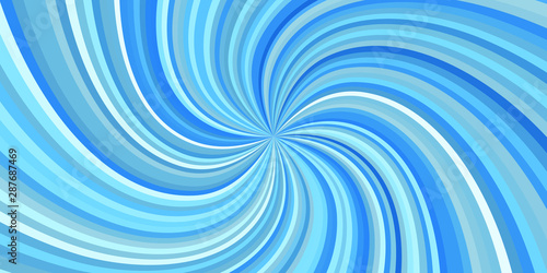 Colorful Swirling radial vo...