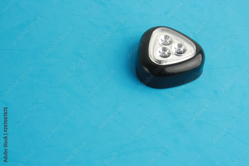 triangular black flashlight led light triangular black flashlight led light