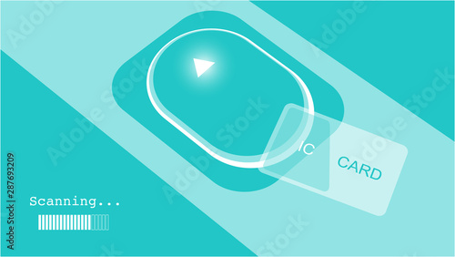 Going Through The Ticket Gates (IC Card)