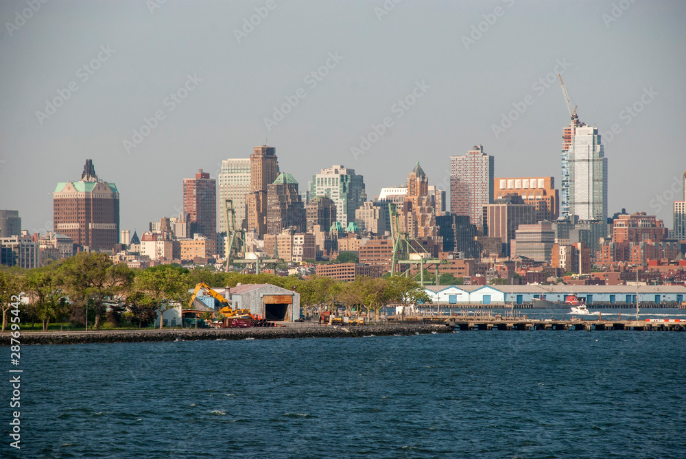 Obraz premium Blick nach Downtown Brooklyn, New York