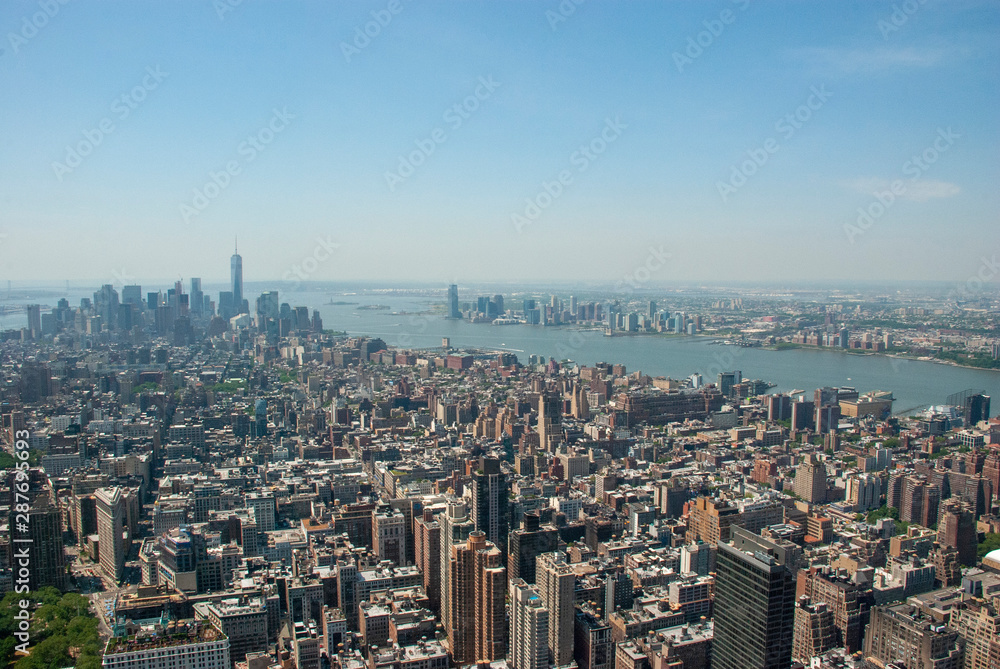 Blick über Manhattan, New York City