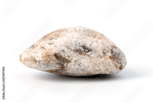 Stones with soft shadow on white background.