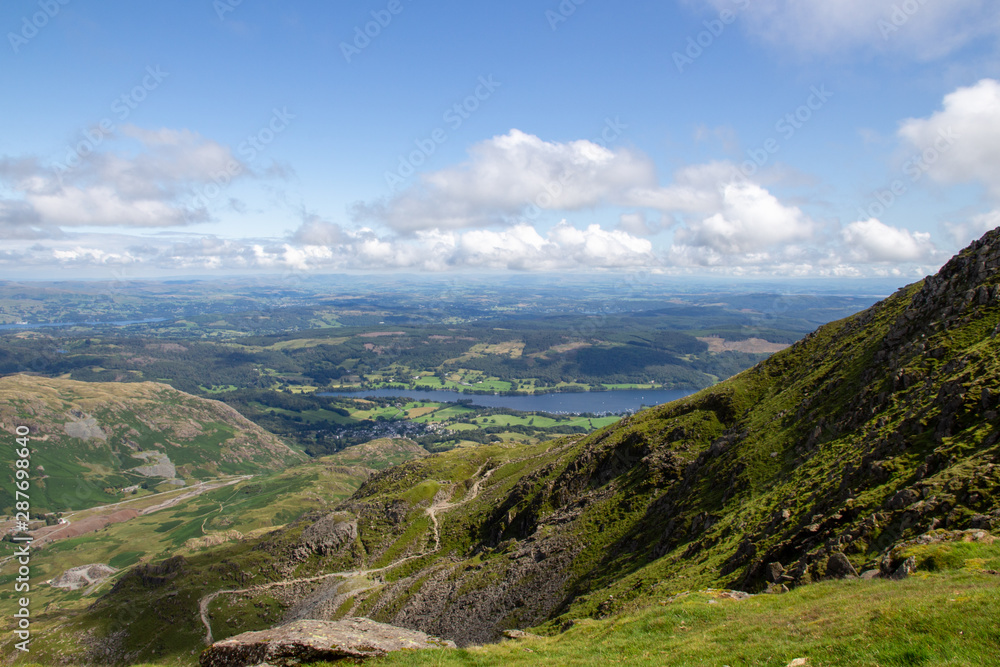 Lake District mountain scenery