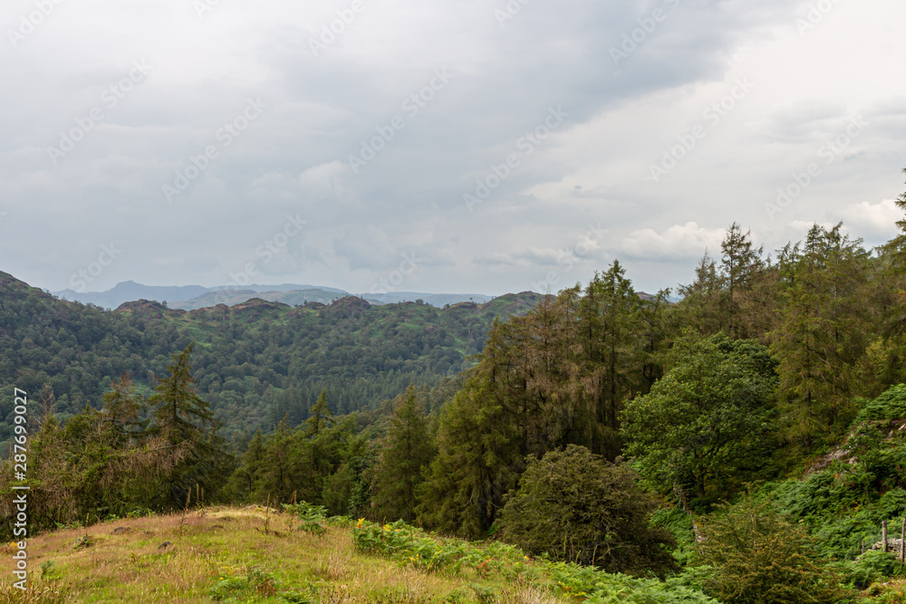 Lake District mountain scenery