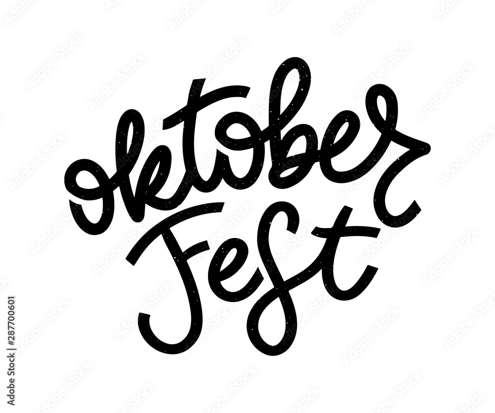 Oktoberfest handwritten lettering. Oktoberfest typography vector design for greeting cards and poster. Beer Festival vector banner. Design template celebration. Vector illustration. Oktoberfest handwritten lettering. Oktoberfest typography vector design for greeting cards and poster. Beer Festival vector banner. Design template celebration. Vector illustration.