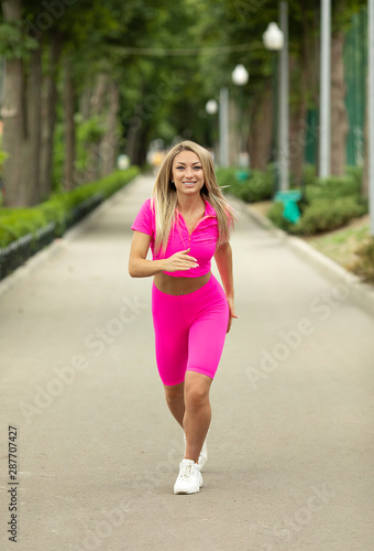 Young fitness woman runner,Healthy lifestyle concept. © lashkhidzetim