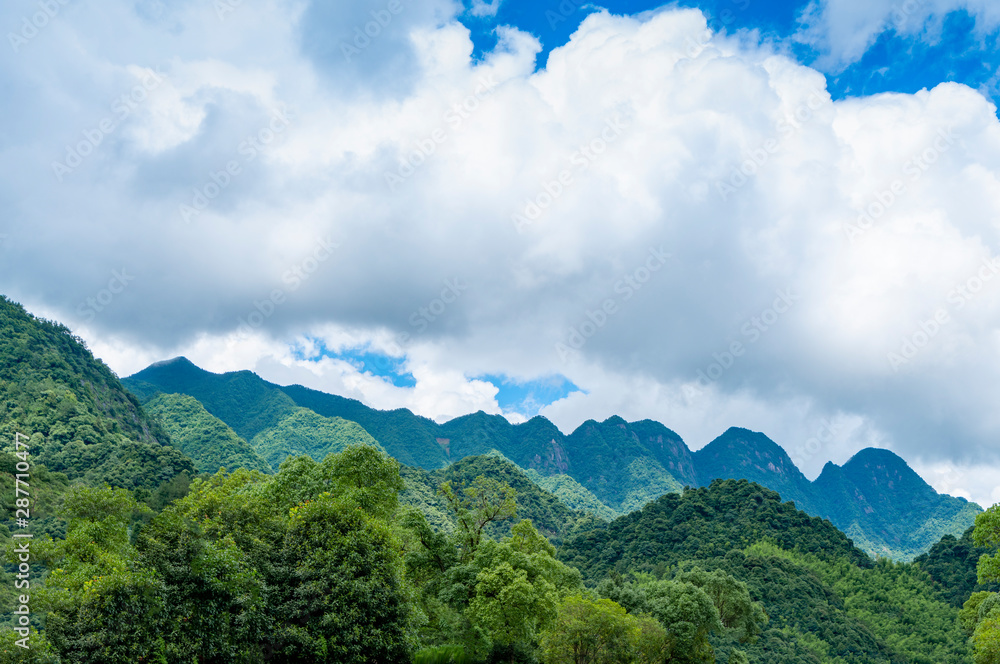 Sanqing mountains in shangrao city, jiangxi province, China Sanqing mountains in shangrao city, jiangxi province, China