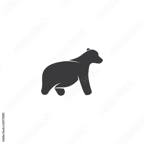 Bear logo ilustration