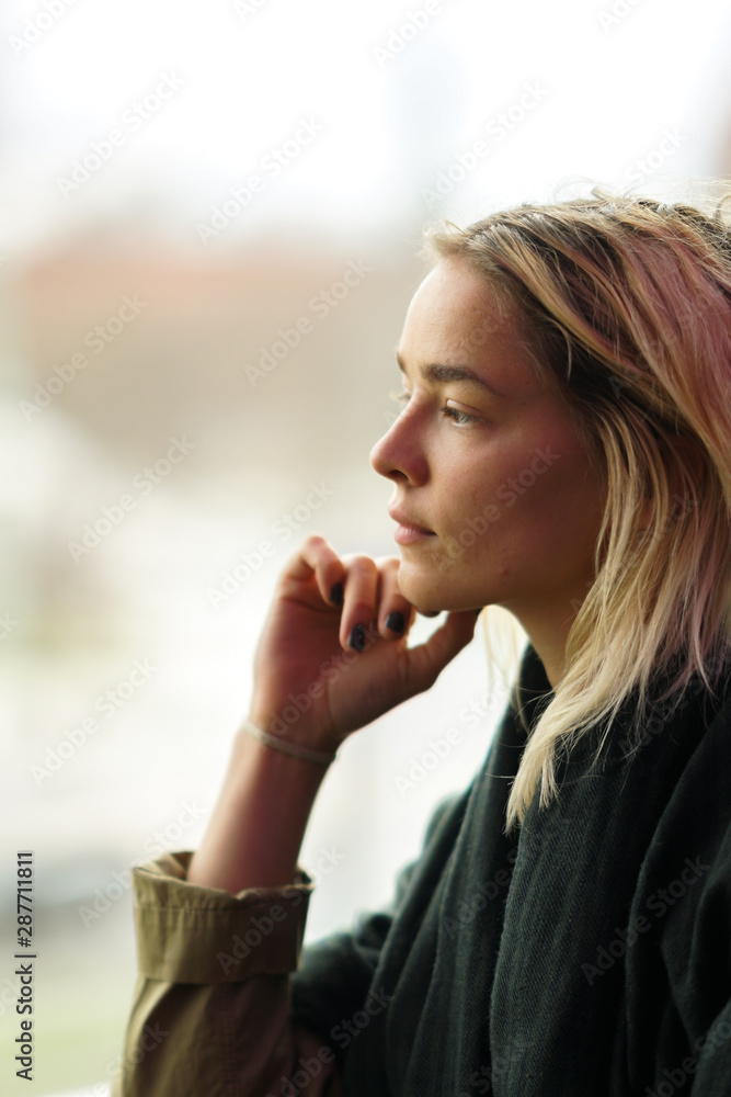 © gallofilm - Sad looking woman looking away thinking © gallofilm - Sad looking woman looking away thinking