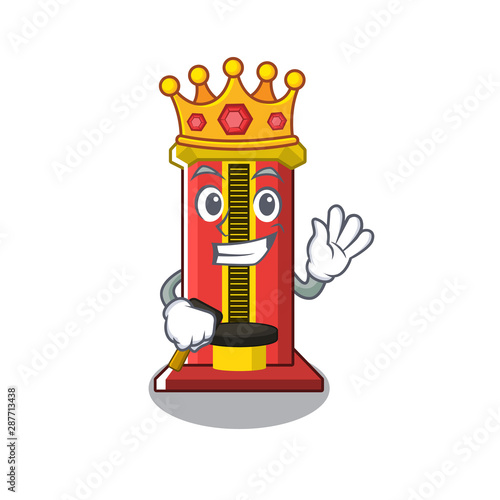 King hammer game machine with the cartoon