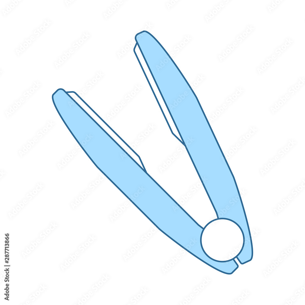 Hair Straightener Icon Hair Straightener Icon