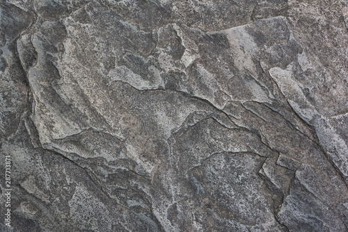 Beautiful old colored sedimentary rock texture closeup